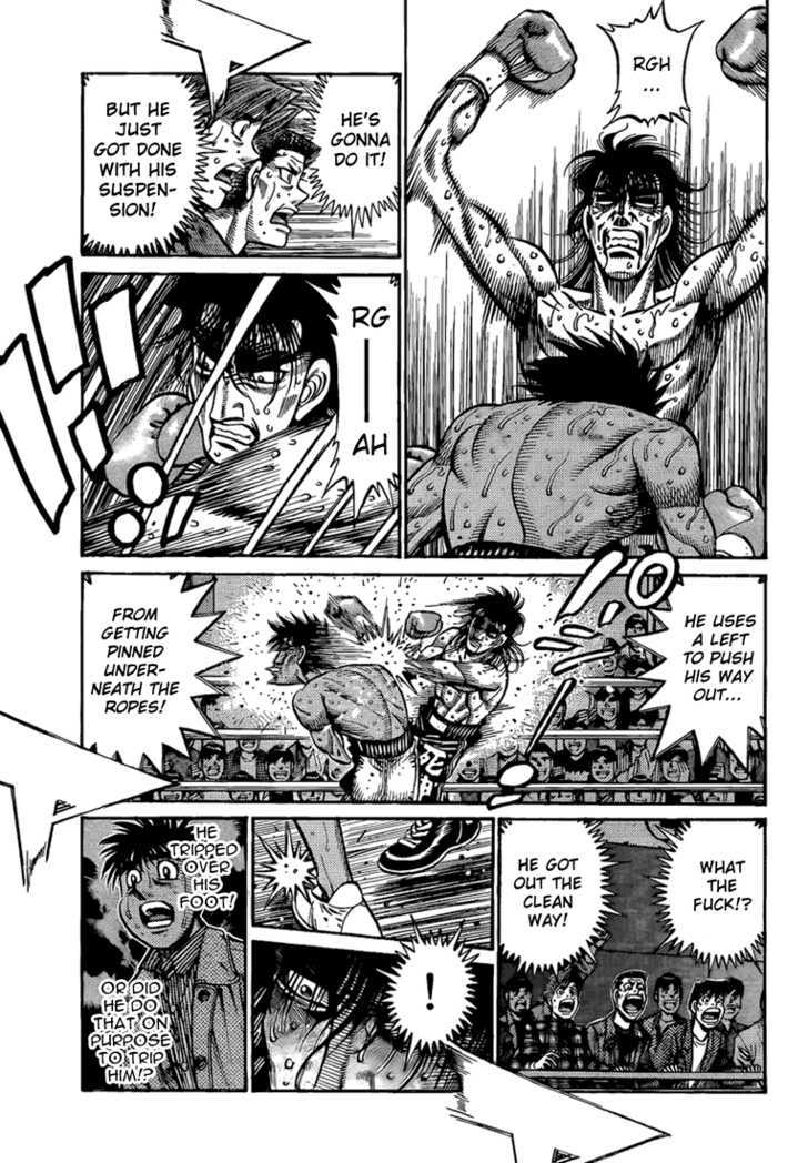 Hajime no Ippo Chapter 854 page 17 - Chapter 854 : A Dull Challenger