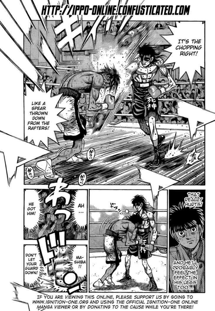 Hajime no Ippo Chapter 854 page 3 - Chapter 854 : A Dull Challenger