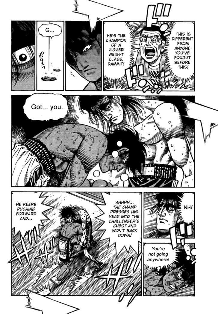 Hajime no Ippo Chapter 854 page 4 - Chapter 854 : A Dull Challenger