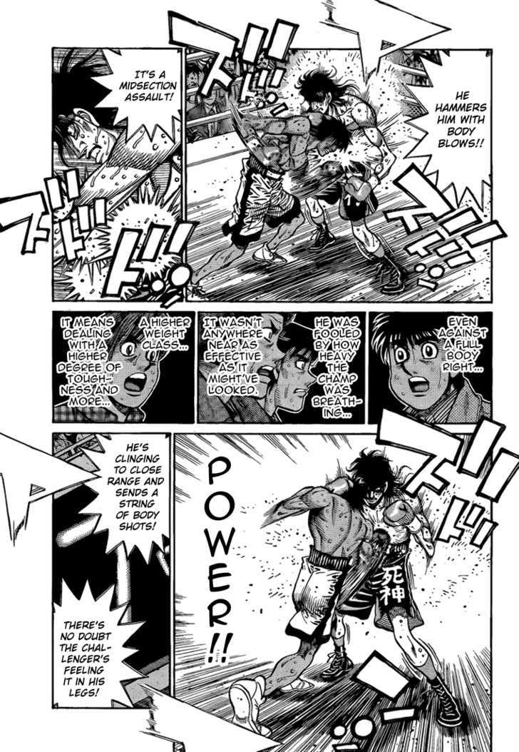 Hajime no Ippo Chapter 854 page 5 - Chapter 854 : A Dull Challenger