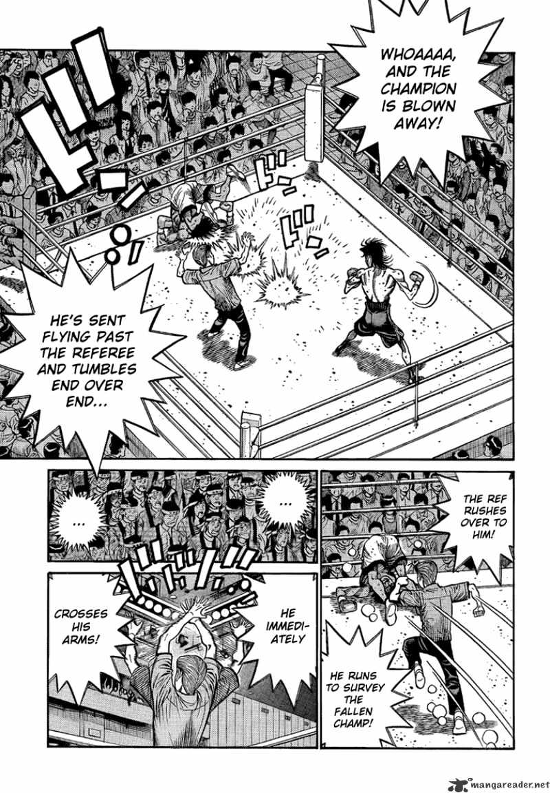Hajime no Ippo Chapter 855 page 13 - Chapter 855 : Makunouchiiii...