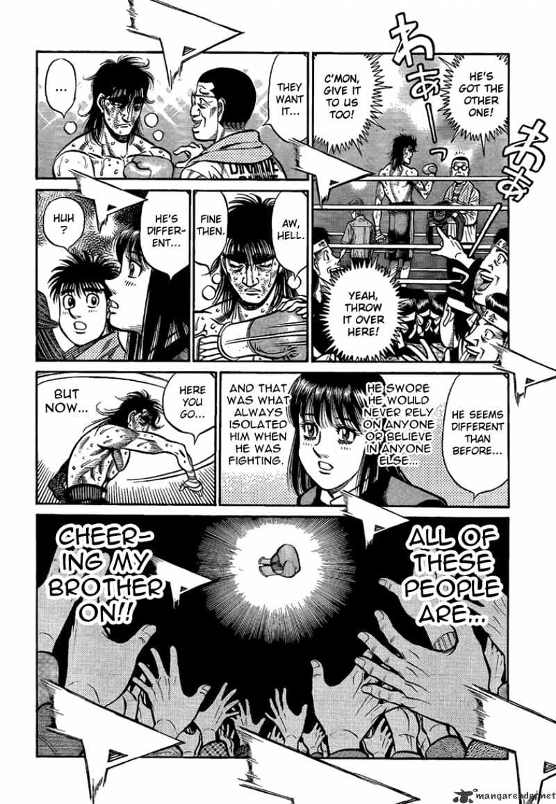 Hajime no Ippo Chapter 855 page 16 - Chapter 855 : Makunouchiiii...