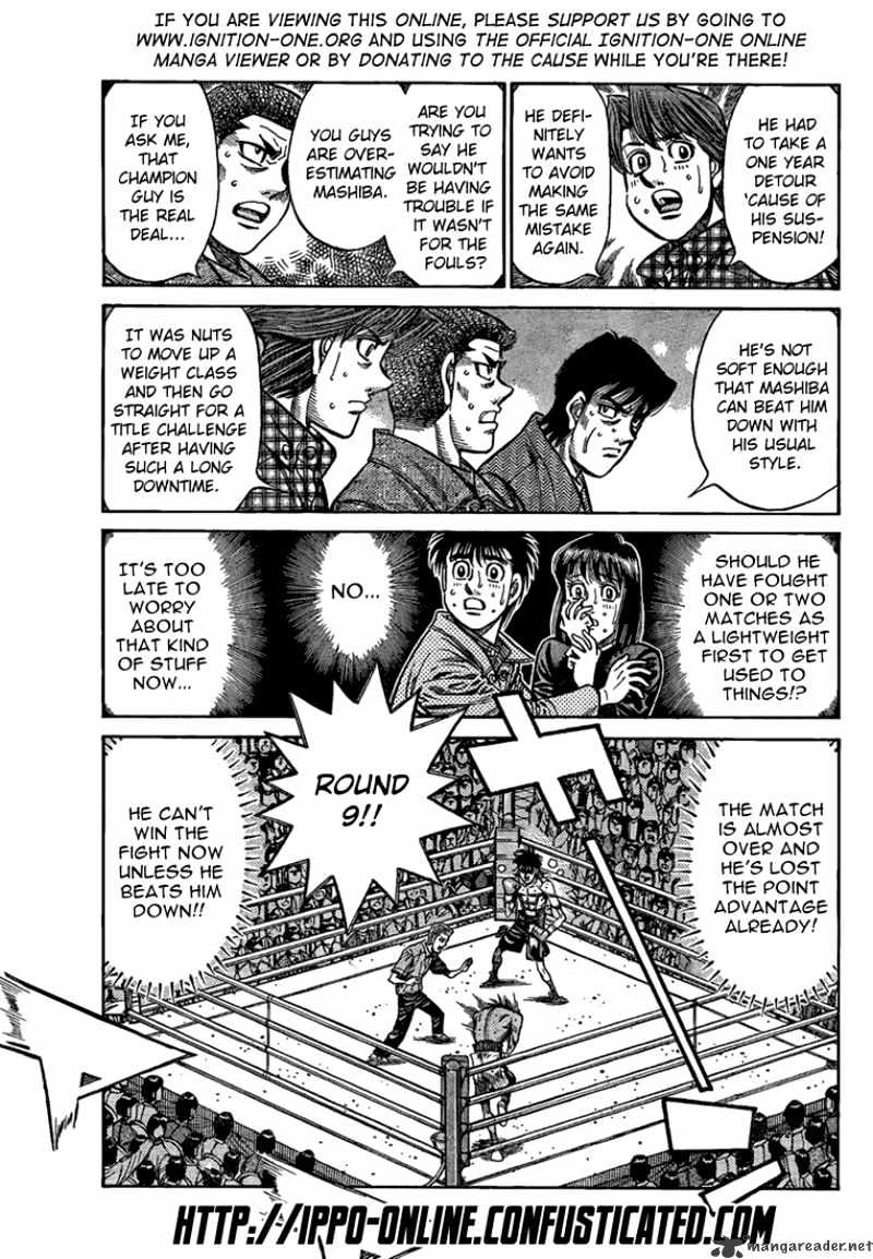 Hajime no Ippo Chapter 855 page 3 - Chapter 855 : Makunouchiiii...