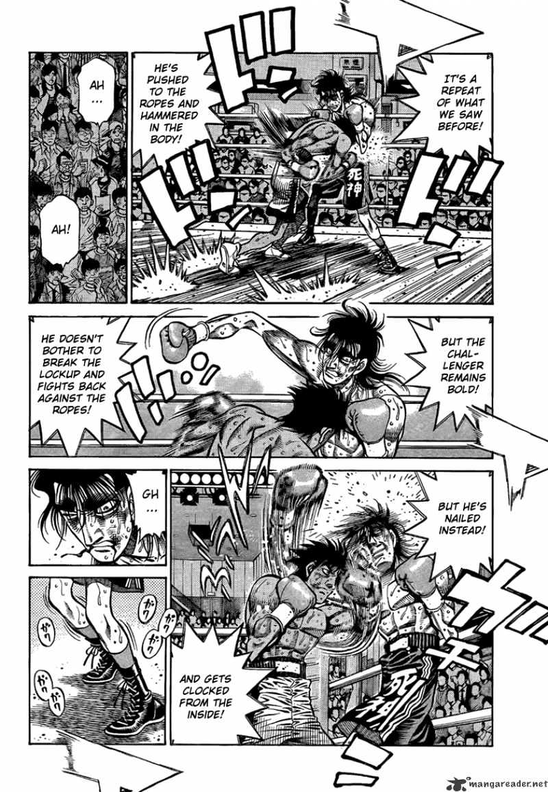 Hajime no Ippo Chapter 855 page 4 - Chapter 855 : Makunouchiiii...
