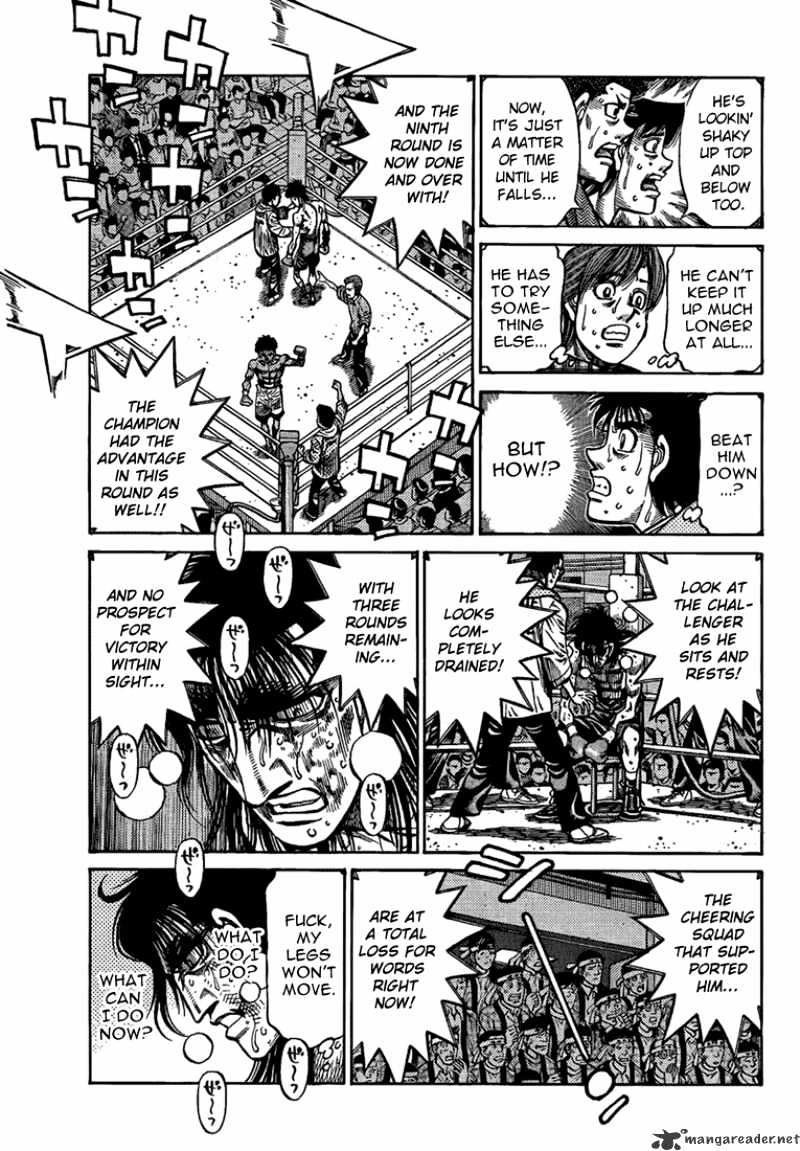 Hajime no Ippo Chapter 855 page 5 - Chapter 855 : Makunouchiiii...