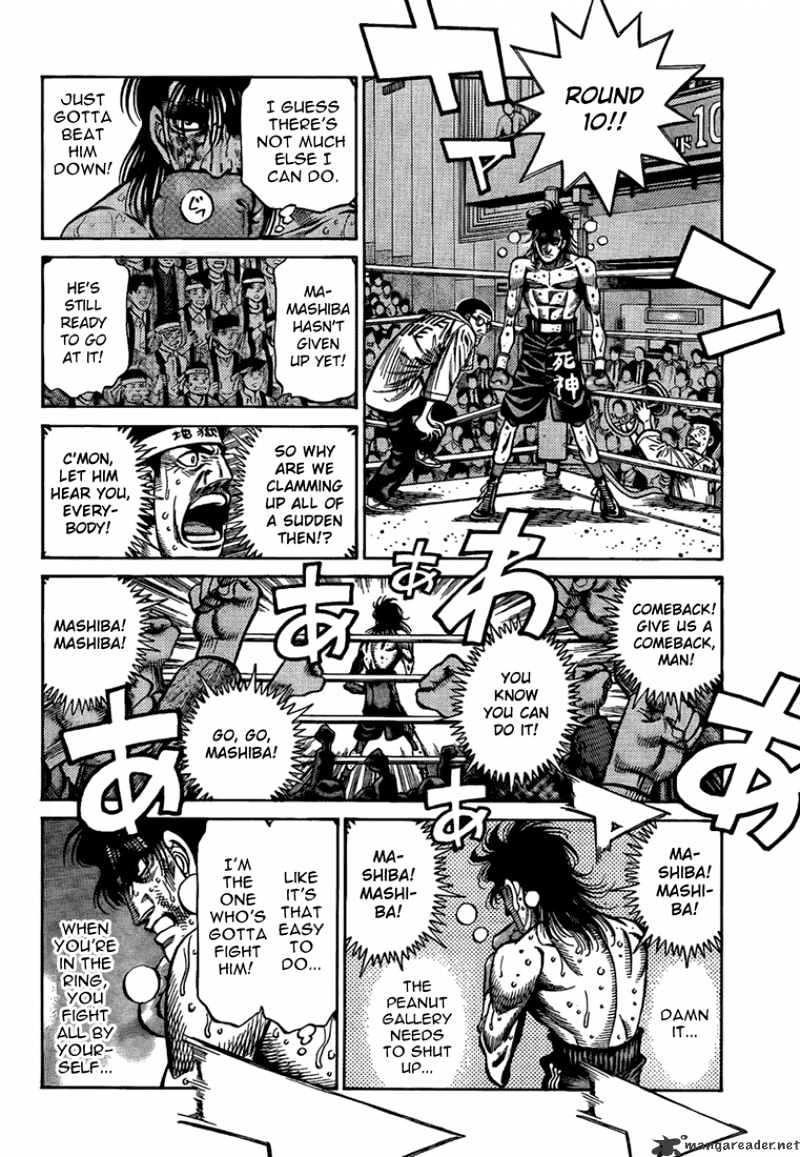Hajime no Ippo Chapter 855 page 6 - Chapter 855 : Makunouchiiii...