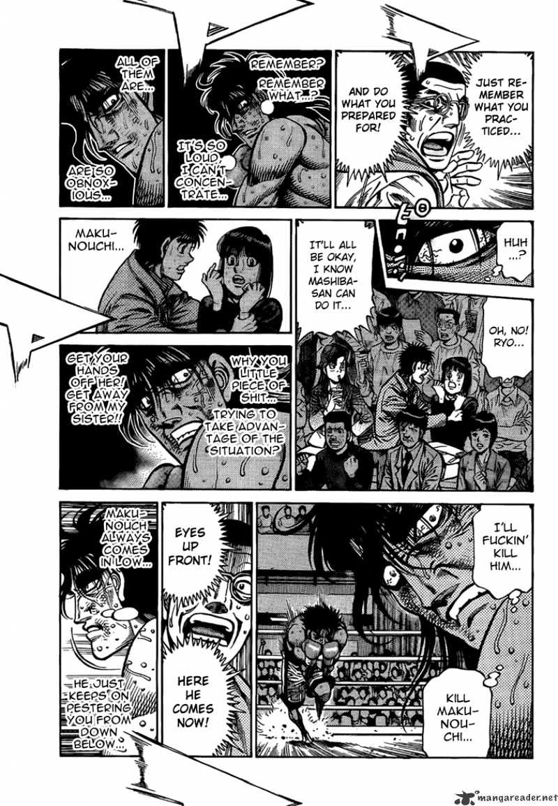 Hajime no Ippo Chapter 855 page 7 - Chapter 855 : Makunouchiiii...