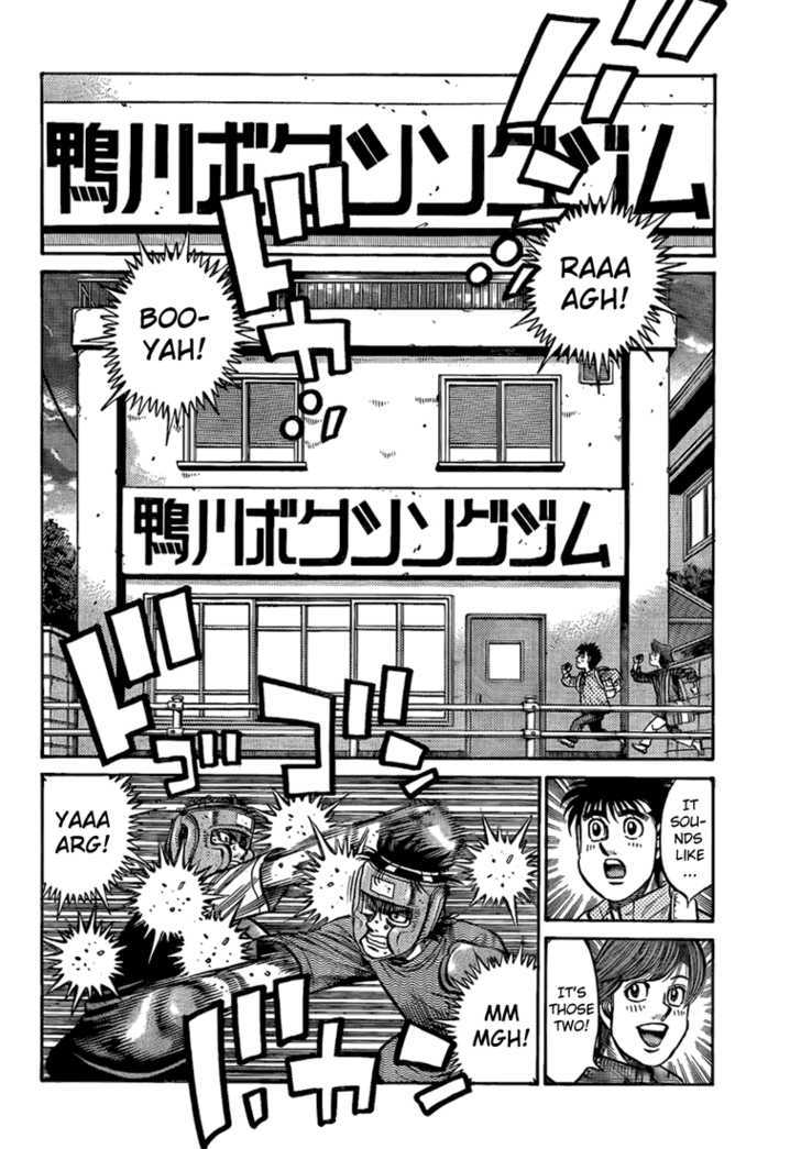 Hajime no Ippo Chapter 856 page 10 - Chapter 856 : The Path of Progress