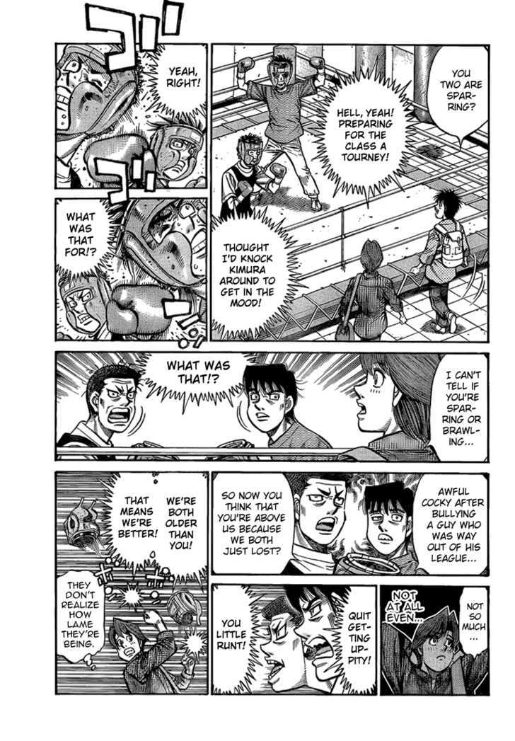 Hajime no Ippo Chapter 856 page 11 - Chapter 856 : The Path of Progress