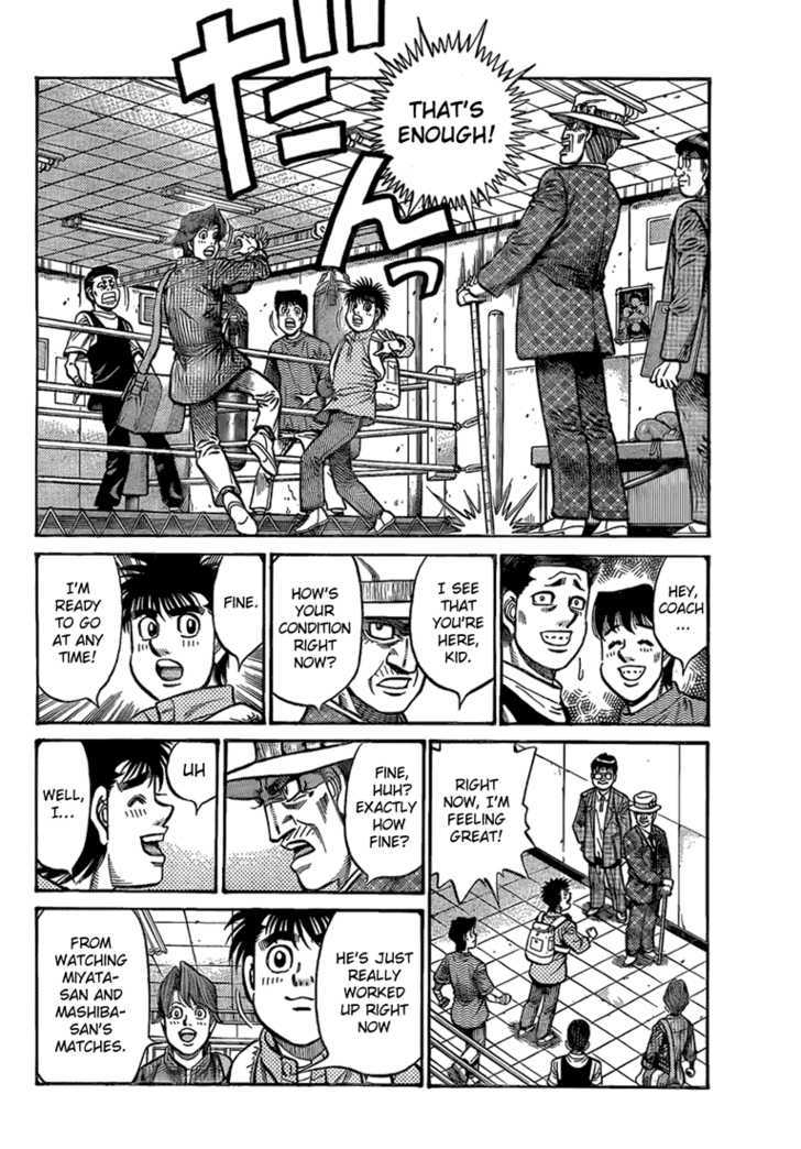 Hajime no Ippo Chapter 856 page 12 - Chapter 856 : The Path of Progress
