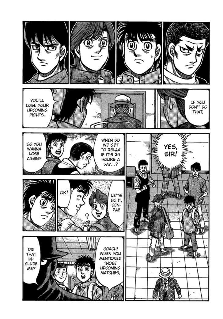 Hajime no Ippo Chapter 856 page 15 - Chapter 856 : The Path of Progress