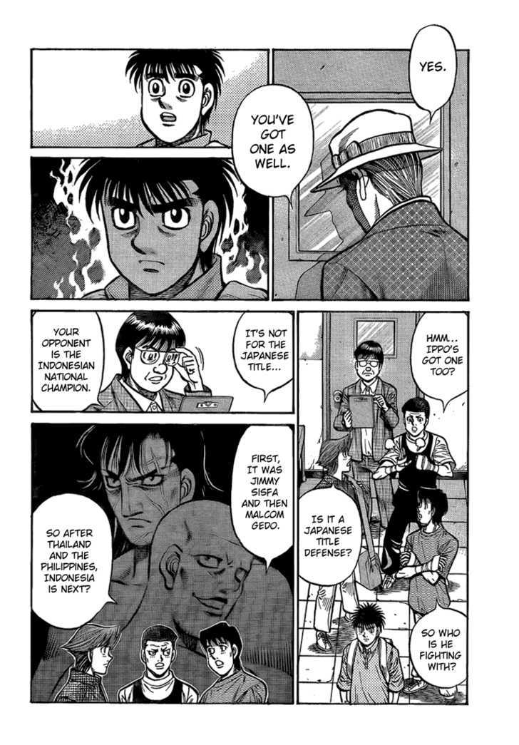 Hajime no Ippo Chapter 856 page 16 - Chapter 856 : The Path of Progress