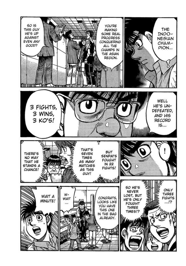 Hajime no Ippo Chapter 856 page 17 - Chapter 856 : The Path of Progress