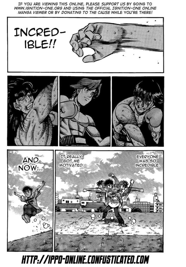 Hajime no Ippo Chapter 856 page 2 - Chapter 856 : The Path of Progress