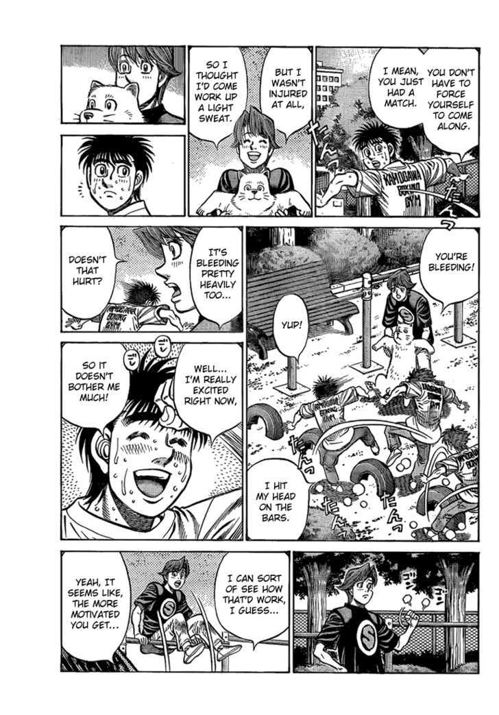 Hajime no Ippo Chapter 856 page 5 - Chapter 856 : The Path of Progress