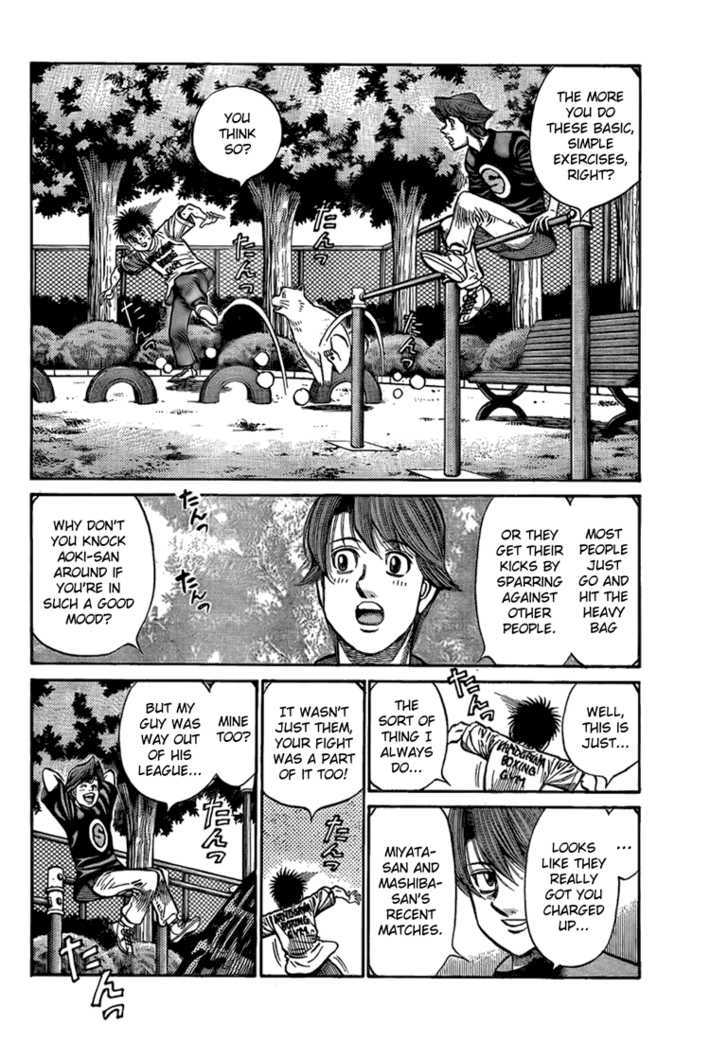 Hajime no Ippo Chapter 856 page 6 - Chapter 856 : The Path of Progress