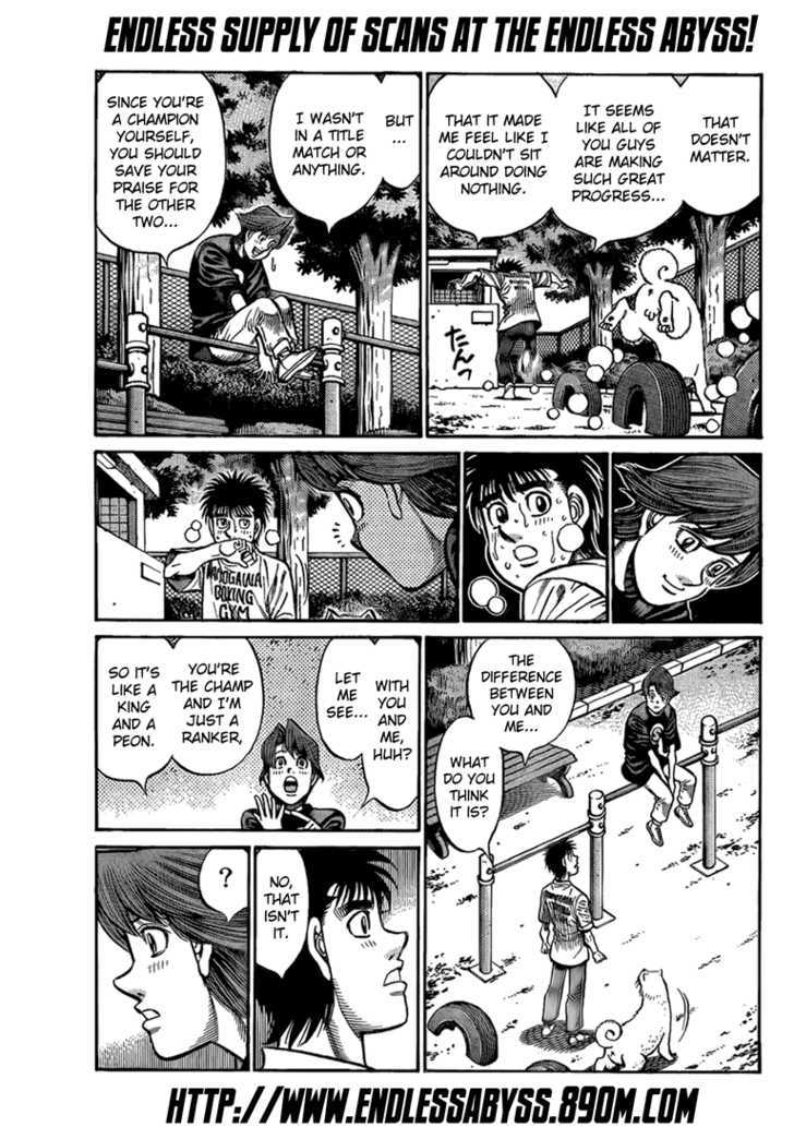 Hajime no Ippo Chapter 856 page 7 - Chapter 856 : The Path of Progress
