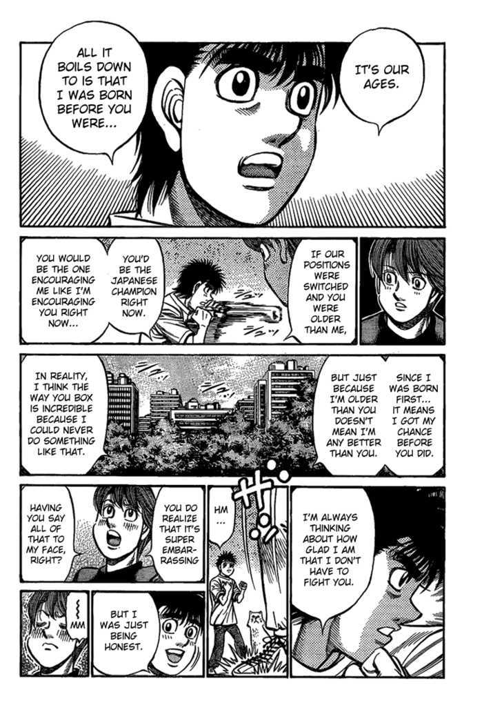 Hajime no Ippo Chapter 856 page 8 - Chapter 856 : The Path of Progress
