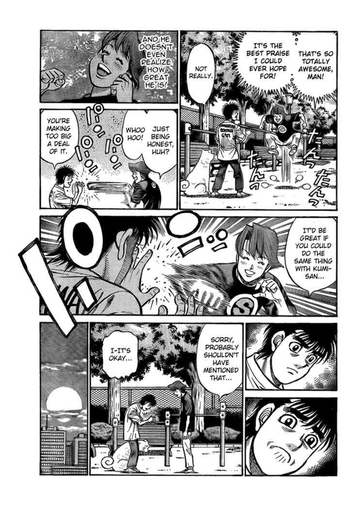 Hajime no Ippo Chapter 856 page 9 - Chapter 856 : The Path of Progress