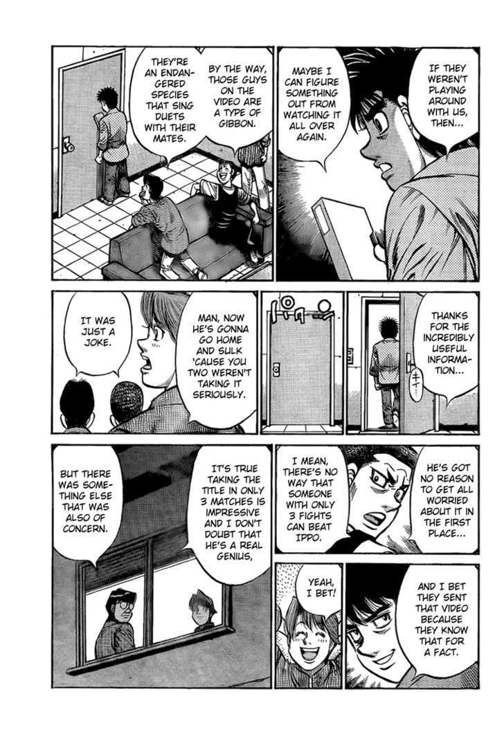 Hajime no Ippo Chapter 857 page 11 - Chapter 857 : The Champion of Nature