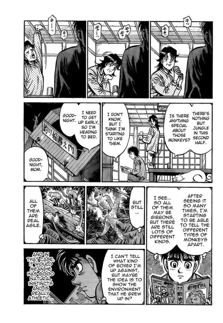 Hajime no Ippo Chapter 857 page 13 - Chapter 857 : The Champion of Nature