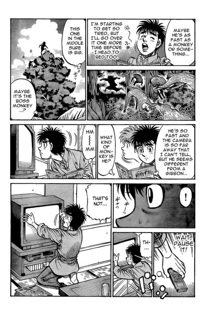 Hajime no Ippo Chapter 857 page 14 - Chapter 857 : The Champion of Nature