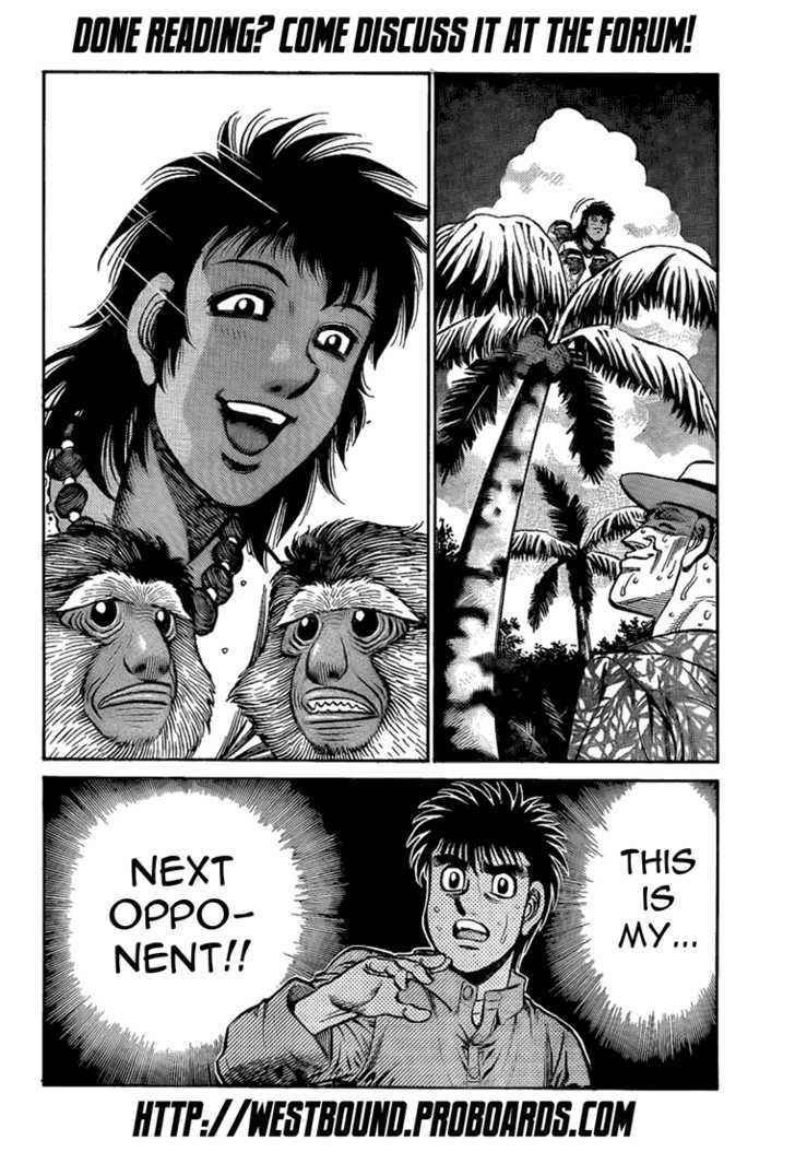 Hajime no Ippo Chapter 857 page 18 - Chapter 857 : The Champion of Nature