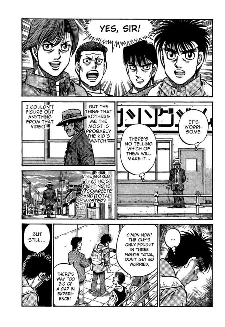 Hajime no Ippo Chapter 857 page 3 - Chapter 857 : The Champion of Nature