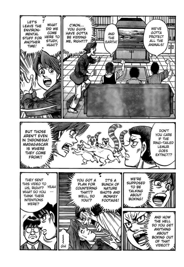 Hajime no Ippo Chapter 857 page 9 - Chapter 857 : The Champion of Nature