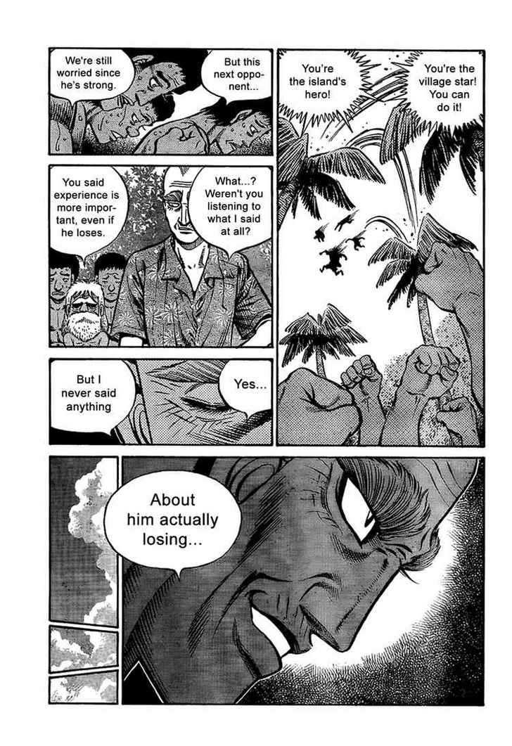 Hajime no Ippo Chapter 858 page 15 - Chapter 858 : The Genius and the Famous Trainer