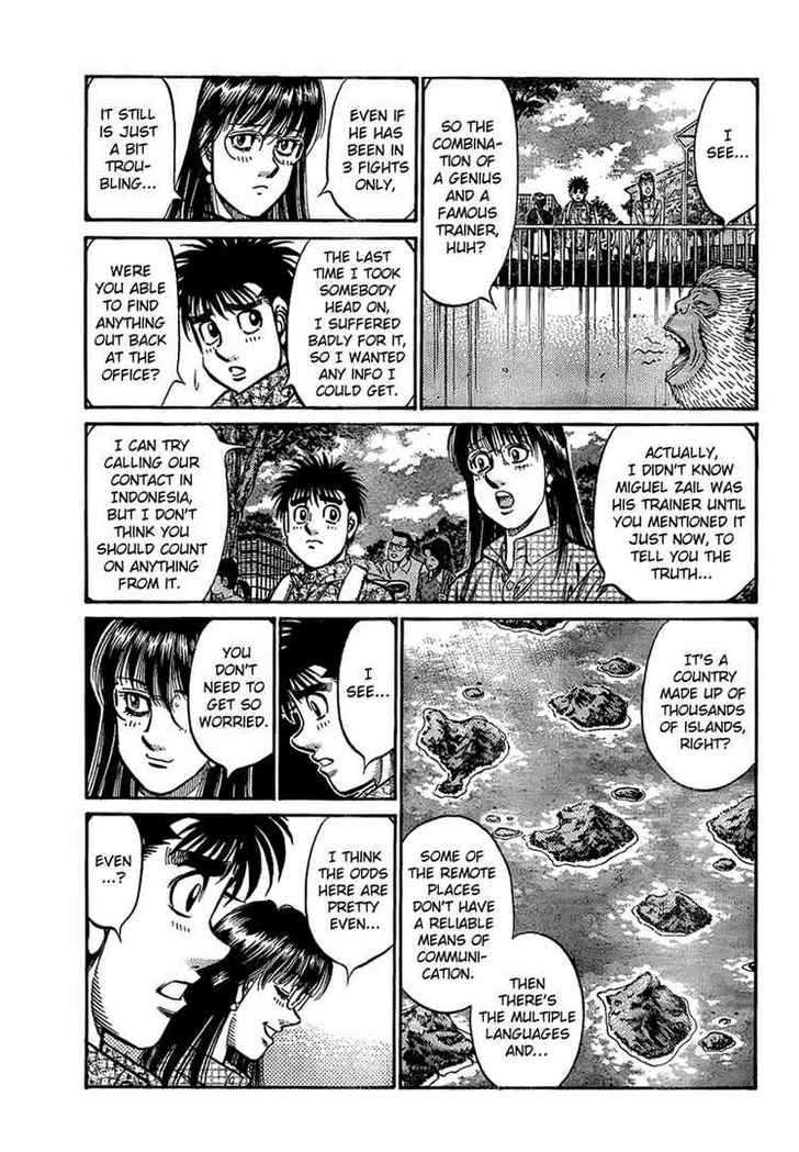 Hajime no Ippo Chapter 858 page 17 - Chapter 858 : The Genius and the Famous Trainer