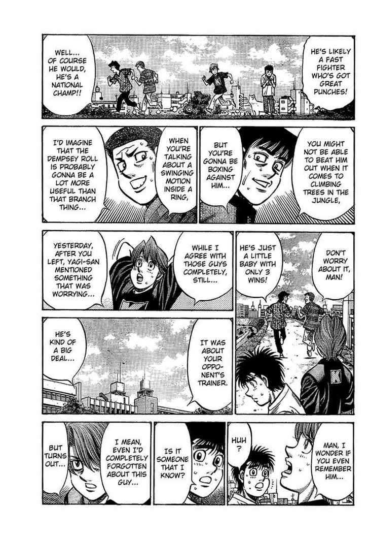 Hajime no Ippo Chapter 858 page 5 - Chapter 858 : The Genius and the Famous Trainer