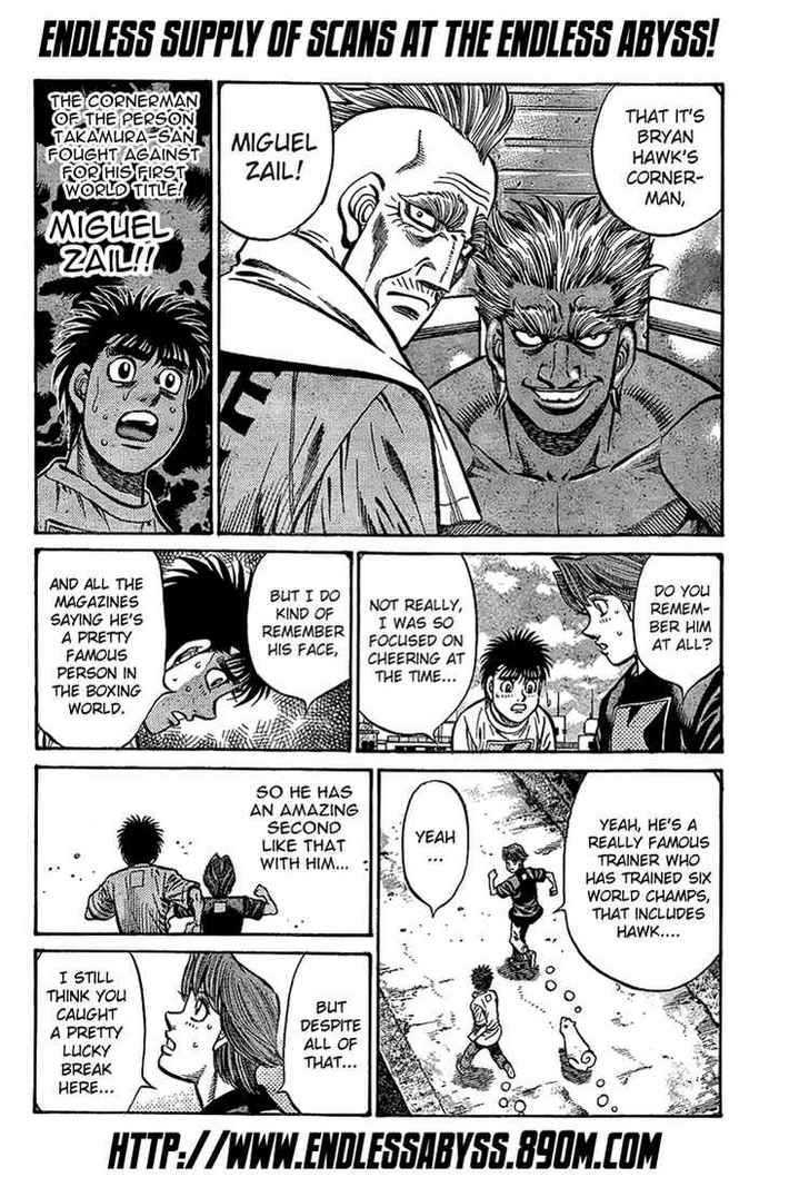 Hajime no Ippo Chapter 858 page 6 - Chapter 858 : The Genius and the Famous Trainer