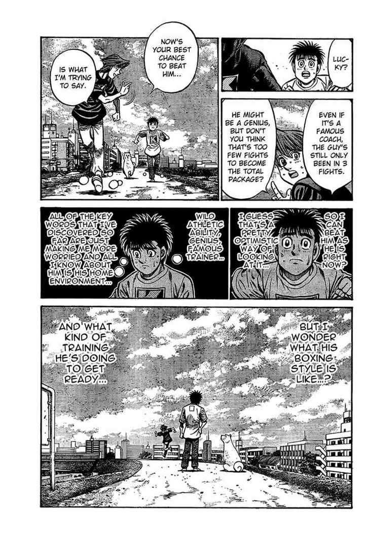 Hajime no Ippo Chapter 858 page 7 - Chapter 858 : The Genius and the Famous Trainer