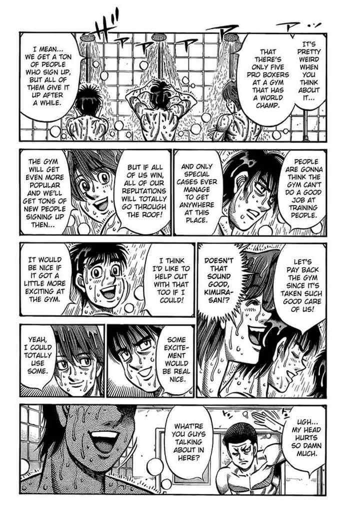 Hajime no Ippo Chapter 859 page 10 - Chapter 859 : Excitement and Aphorisms