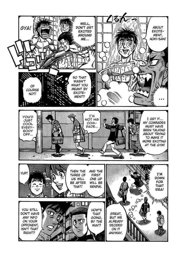 Hajime no Ippo Chapter 859 page 11 - Chapter 859 : Excitement and Aphorisms