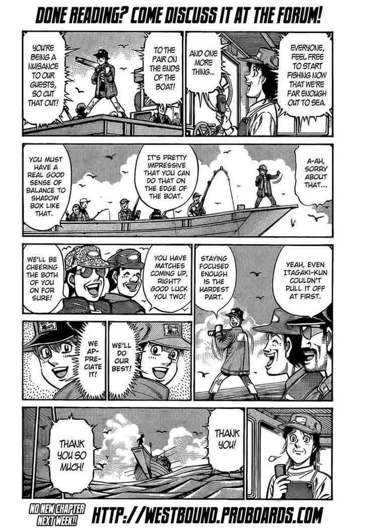 Hajime no Ippo Chapter 859 page 15 - Chapter 859 : Excitement and Aphorisms