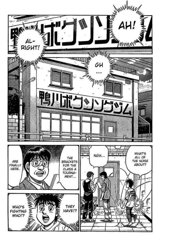 Hajime no Ippo Chapter 859 page 2 - Chapter 859 : Excitement and Aphorisms