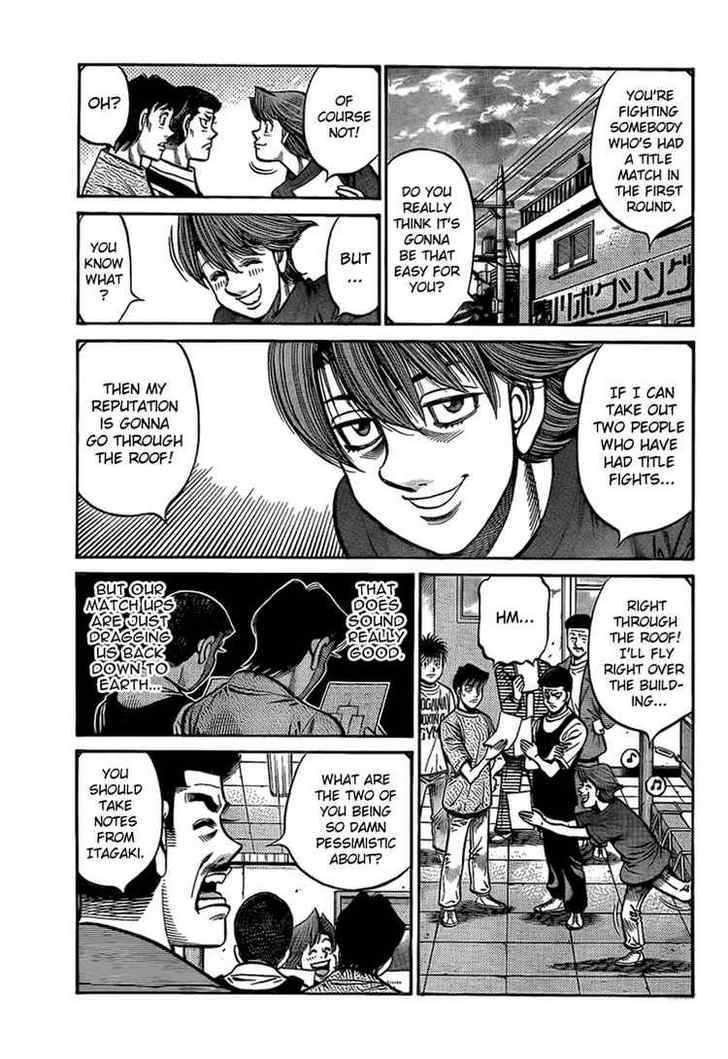 Hajime no Ippo Chapter 859 page 5 - Chapter 859 : Excitement and Aphorisms