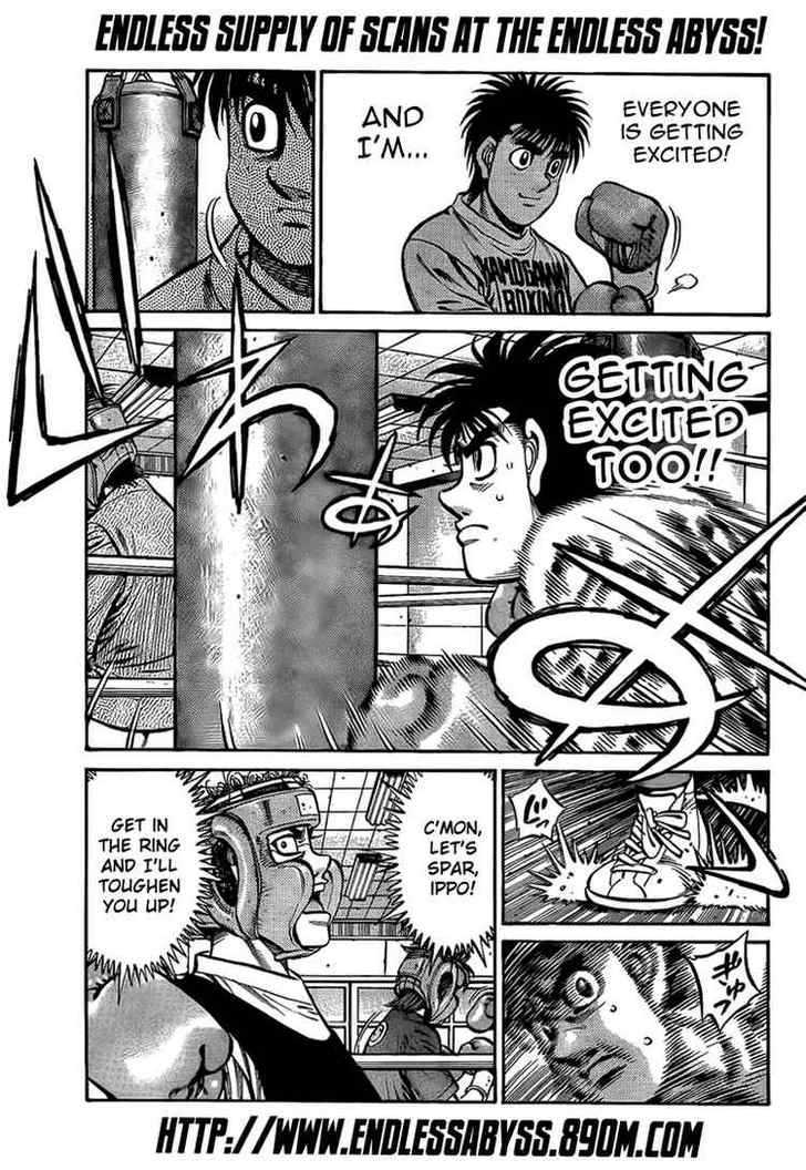 Hajime no Ippo Chapter 859 page 7 - Chapter 859 : Excitement and Aphorisms