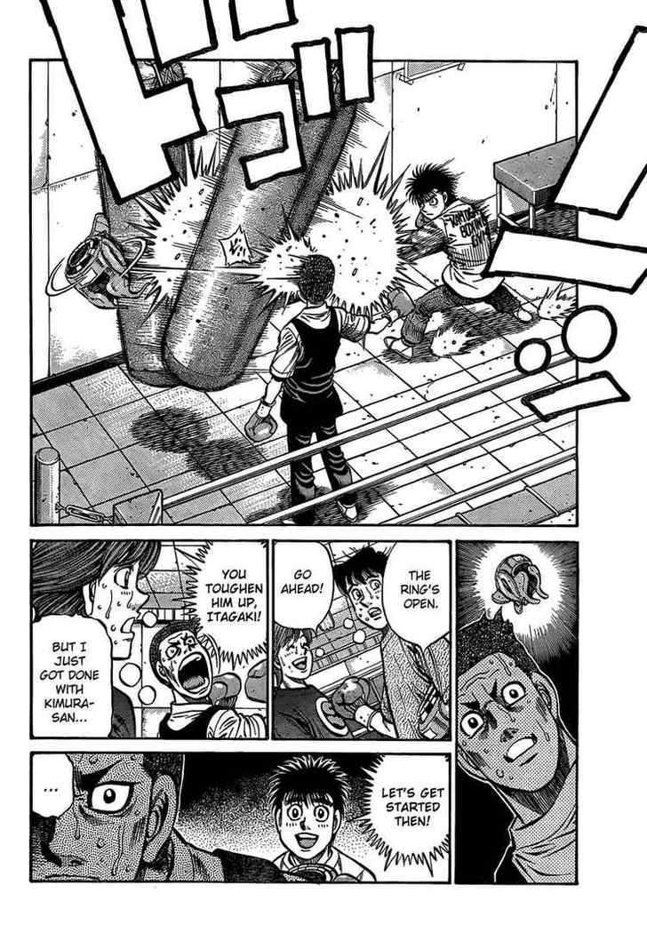 Hajime no Ippo Chapter 859 page 8 - Chapter 859 : Excitement and Aphorisms
