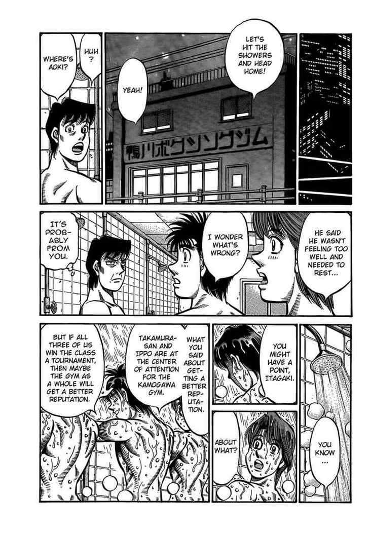 Hajime no Ippo Chapter 859 page 9 - Chapter 859 : Excitement and Aphorisms