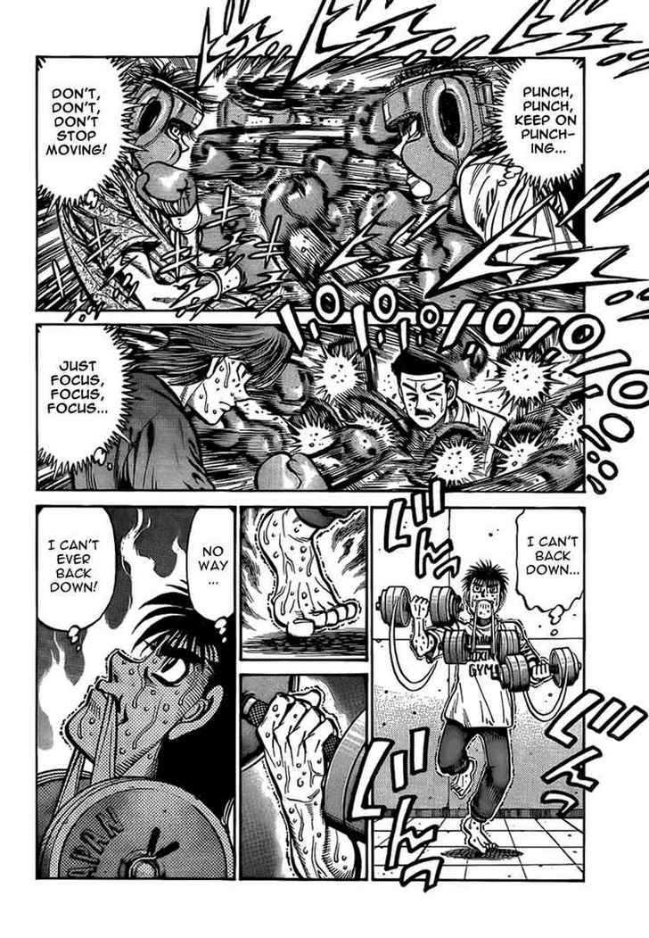 Hajime no Ippo Chapter 860 page 10 - Chapter 860 : Cumulative Progress
