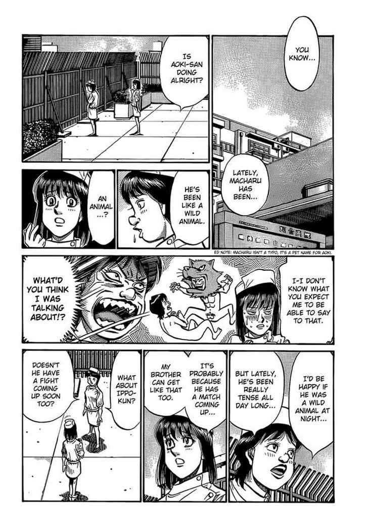 Hajime no Ippo Chapter 860 page 12 - Chapter 860 : Cumulative Progress
