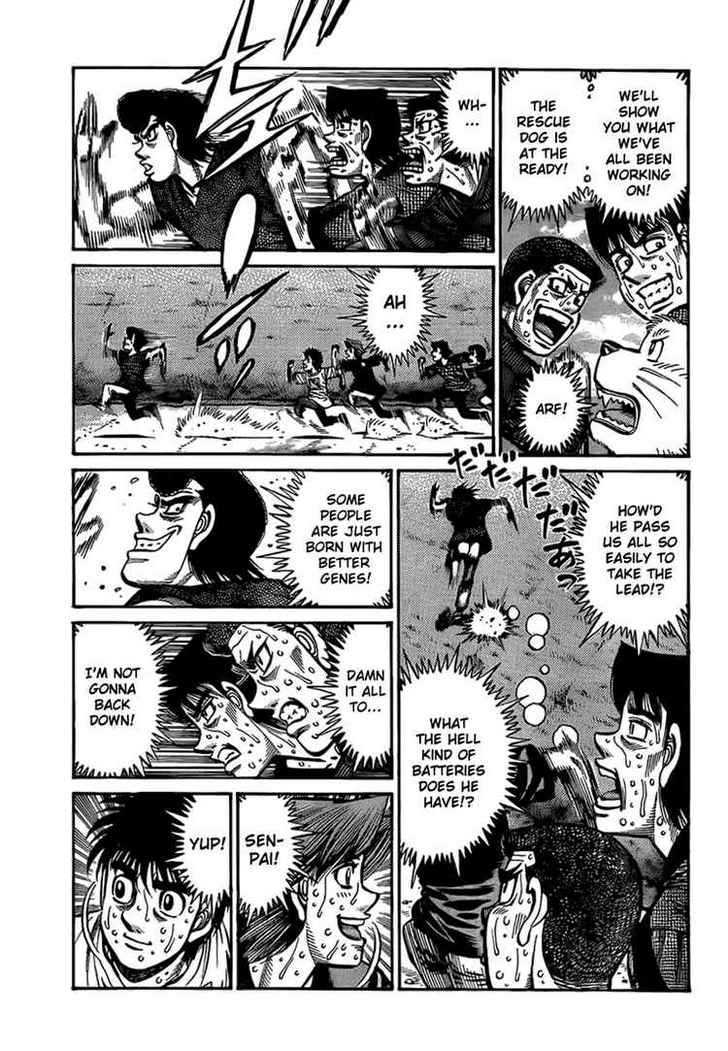 Hajime no Ippo Chapter 860 page 15 - Chapter 860 : Cumulative Progress