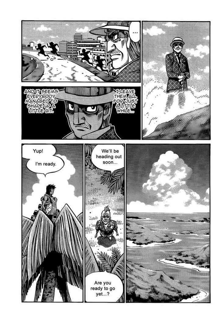 Hajime no Ippo Chapter 860 page 17 - Chapter 860 : Cumulative Progress