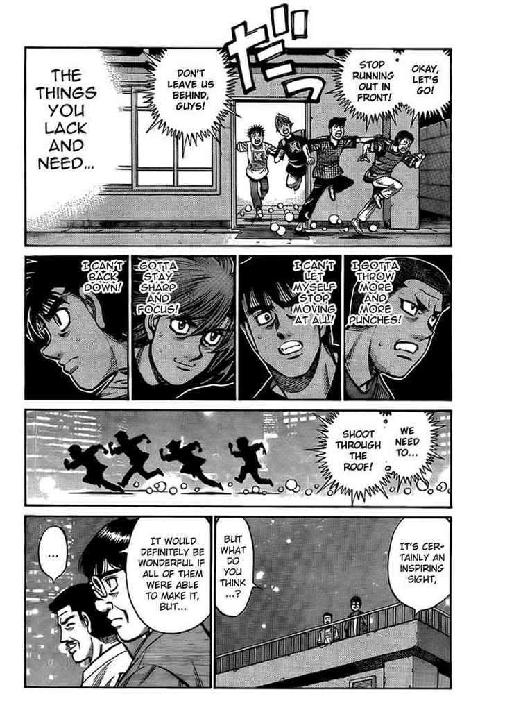 Hajime no Ippo Chapter 860 page 2 - Chapter 860 : Cumulative Progress