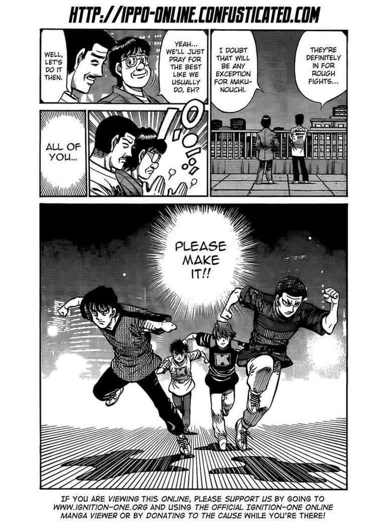 Hajime no Ippo Chapter 860 page 3 - Chapter 860 : Cumulative Progress