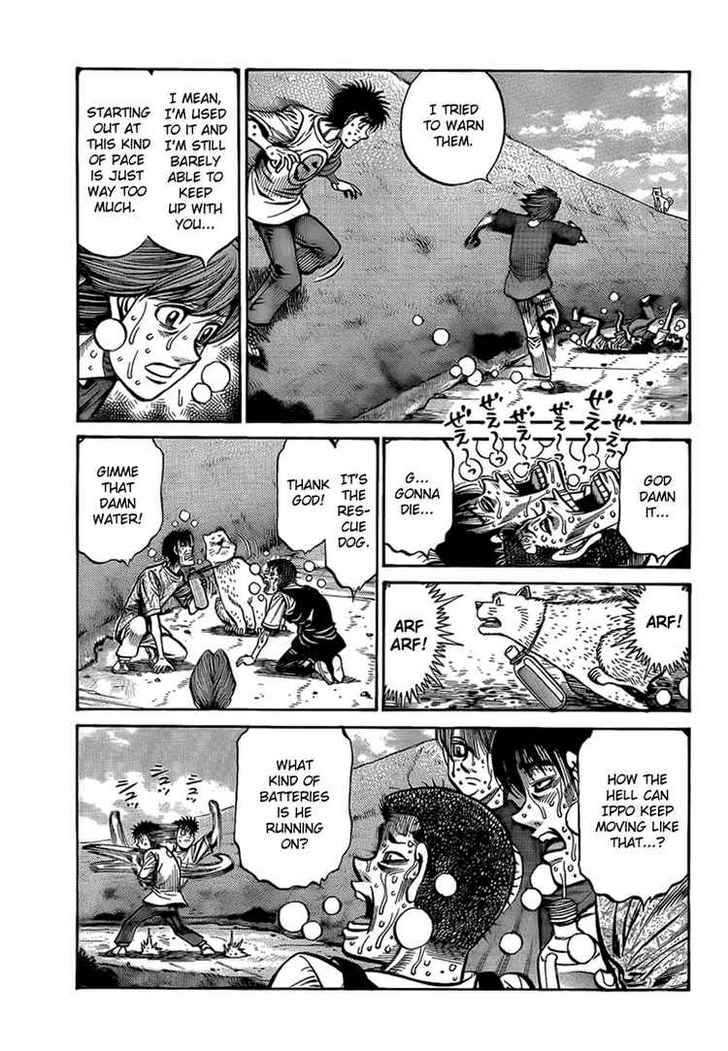 Hajime no Ippo Chapter 860 page 7 - Chapter 860 : Cumulative Progress