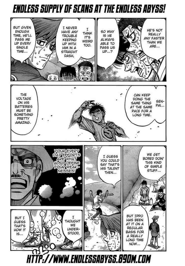 Hajime no Ippo Chapter 860 page 8 - Chapter 860 : Cumulative Progress